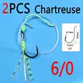 2PCS Chartreuse 6I0