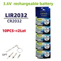 10PCS 3.6V LIR2032