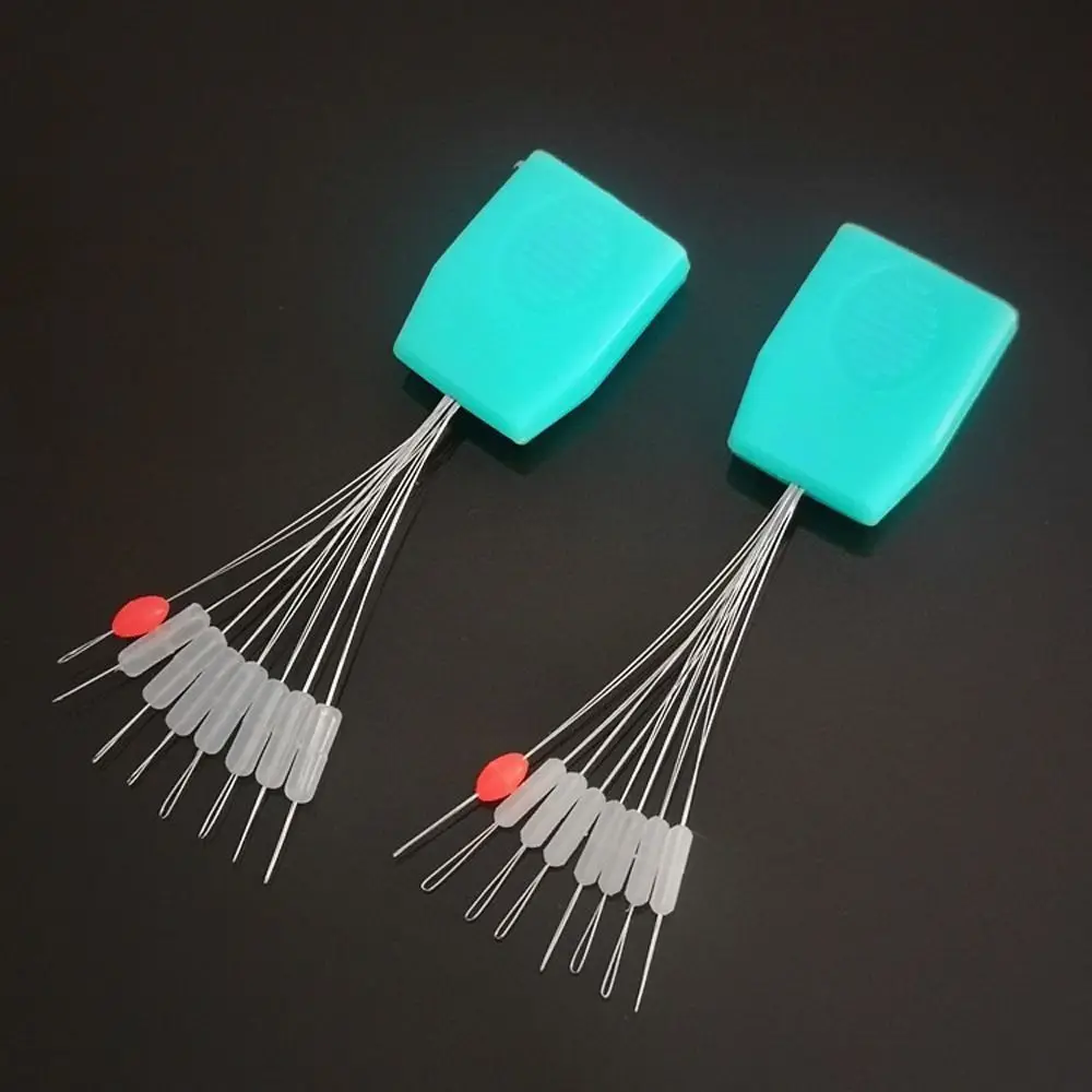 Sedal de pesca de silicona antihebra, 80 piezas, 7 + 1, suave elasticidad, Space Bean, carpa - imagen 2