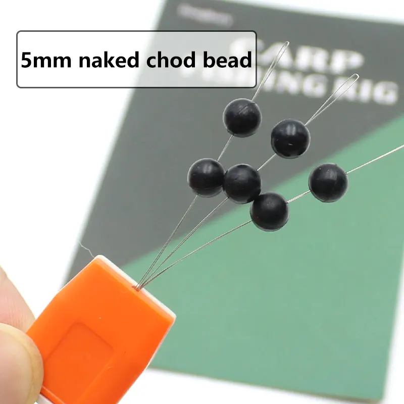 Accesorios de pesca de carpa, cuentas giratorias de tope, manga antienredos, topes para correr, aparejos de alimentador de plomo, 3 paquetes - imagen 3