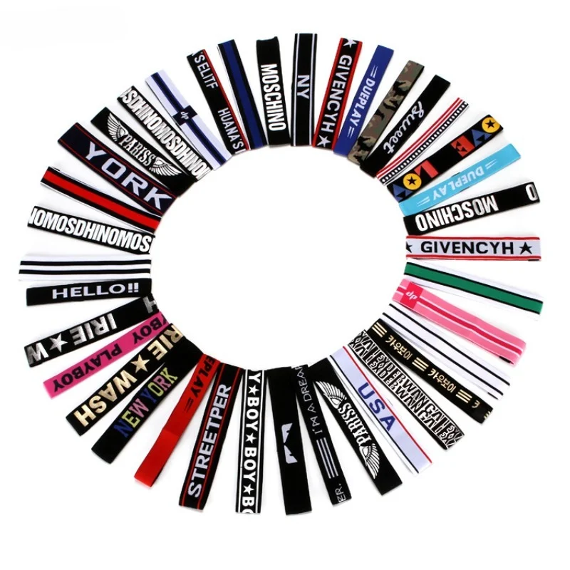 Diadema deportiva antideslizante para hombres y mujeres, bandas para la cabeza para correr, Fitness, Yoga, ejercicio antisudor, banda elástica para el sudor para entrenamiento - imagen 3