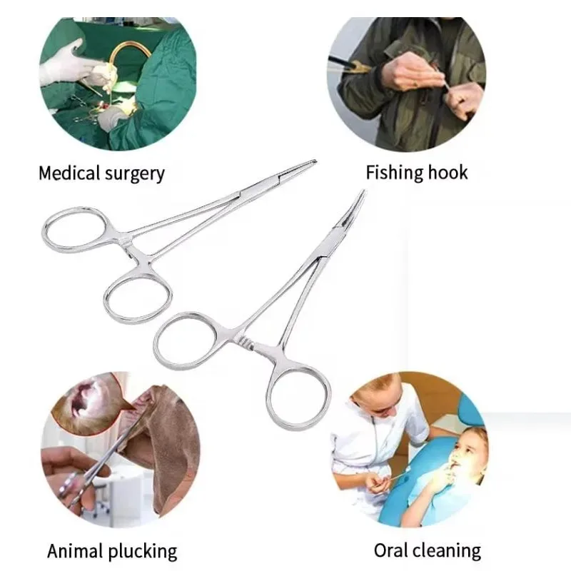 14/16/18cm compra productos de pesca accesorios removedor de anzuelos de acero inoxidable alicates de punta curva herramientas para cortar deportes - imagen 3