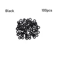 black 100pcs