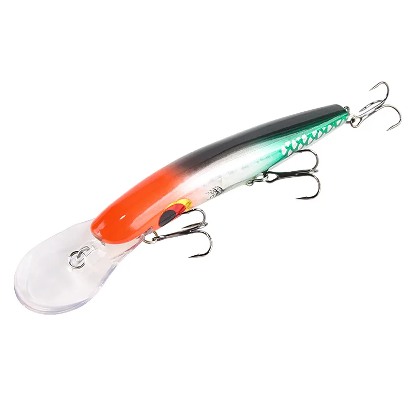 Señuelo Minnow con sonajero – Largo lance para agua dulce y salada - imagen 2