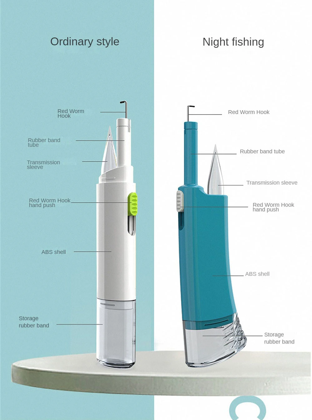 Experimente la conveniencia de un cepillo de dientes ergonómico moderno diseñado tanto para el uso diario como para las aventuras de pesca nocturna