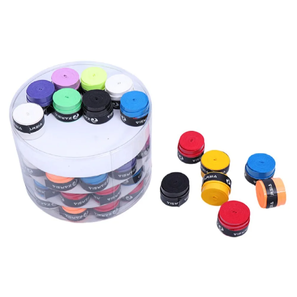 Overgrip antideslizante absorbente para tenis y bádminton colorido
