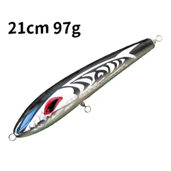 Swolfy Stickbait madera 21cm – Flotante para GT y atún