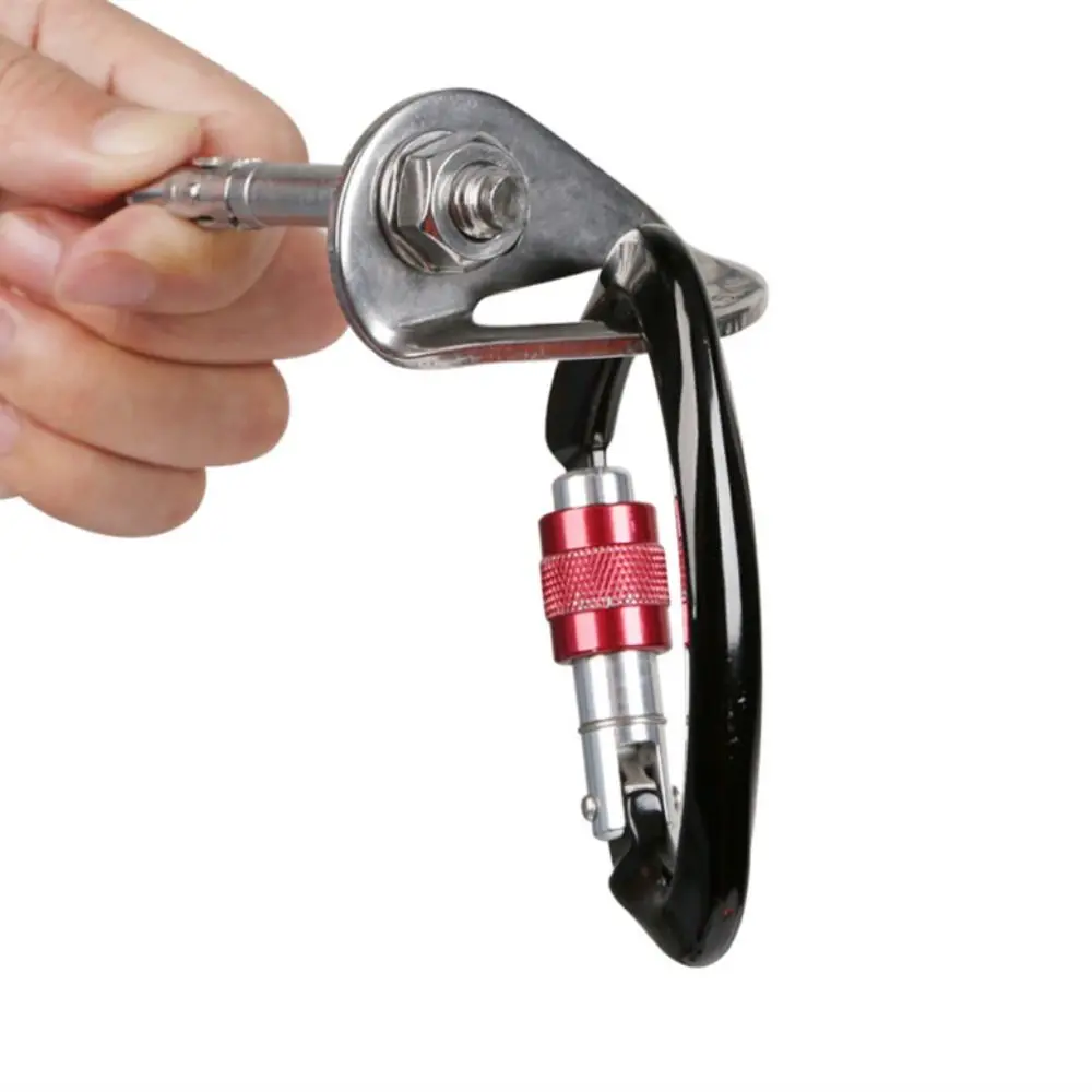 Tornillo de expansión de escalada de acero inoxidable, placa de suspensión de Piton de sujeción para escalada en roca M8 M10, tuerca de escalada en roca de punto fijo de 25kN - imagen 4