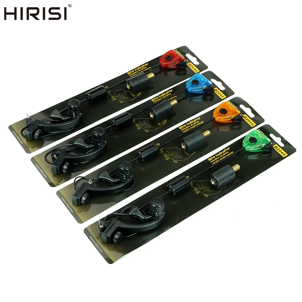 Hirisi-eschangistas de pesca de carpa con conector de cambio rápido, indicadores de alarma de mordedura, peso ajustable, accesorios de pesca B2045