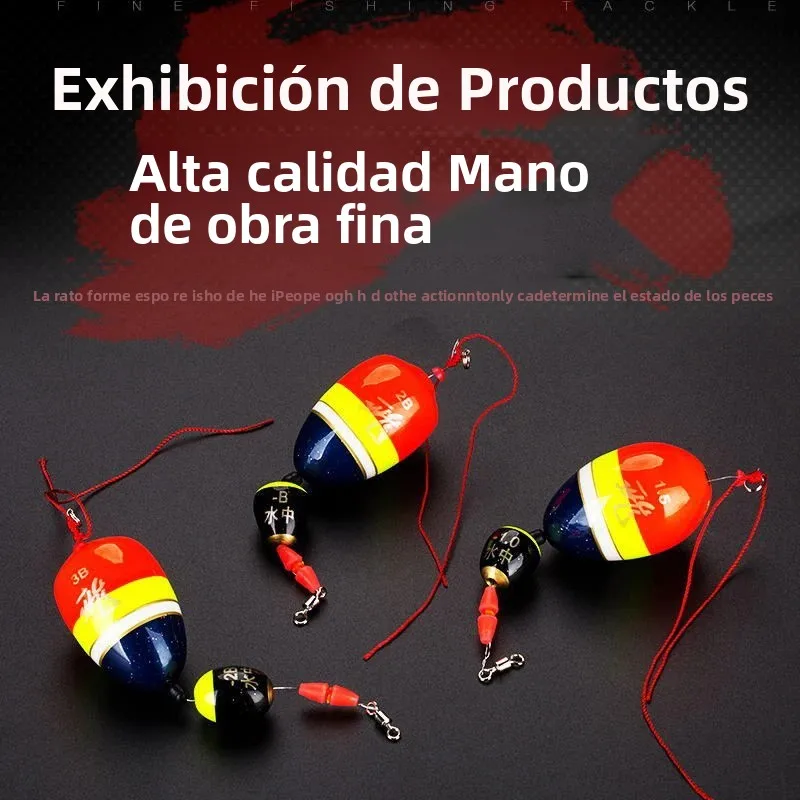 Juego de flotadores de pesca A-PO Sycamore, boya dura Bobber, aparejos de pesca de mar, océano y roca, ayudas de flotabilidad duraderas para pescadores - imagen 3