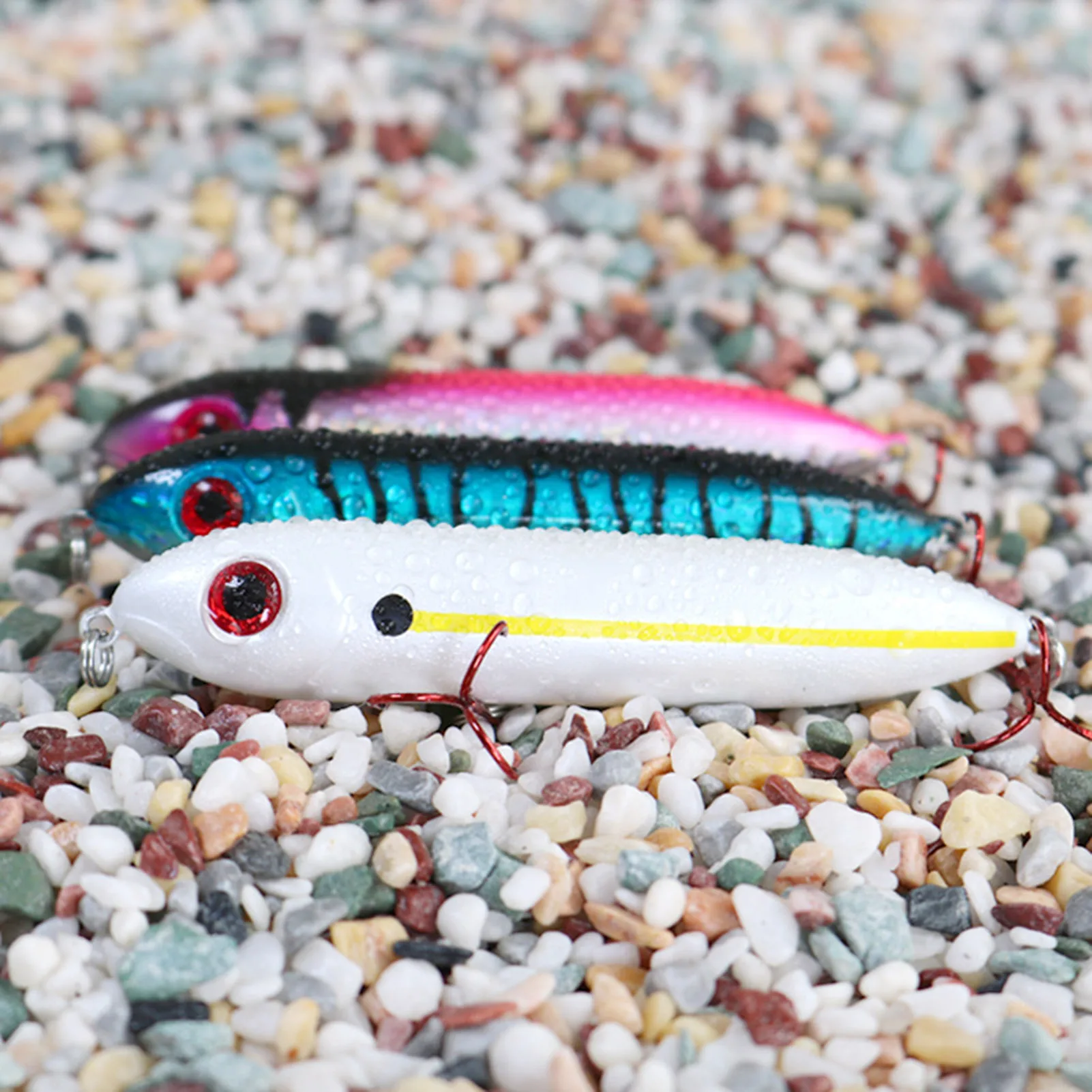 El cebo de pesca duro en aguas superiores es adecuado para pescar al aire libre con agua salada y señuelo de simulación de columpio de agua dulce - imagen 3