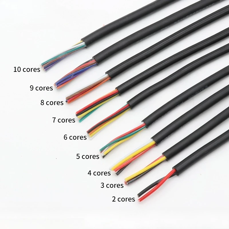 Cable de cobre estañado PVC negro – AWG 18‑30, varios núcleos - imagen 4