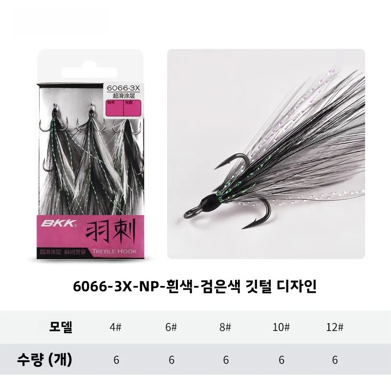 White-black feathers