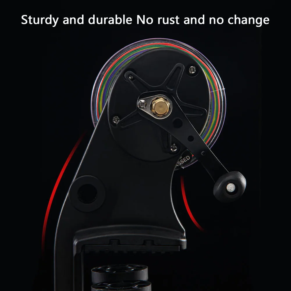 Carrete de línea de pesca ajustado, sistema de bobinado de alta velocidad, 2 + 1BB, carrete giratorio de Baitcasting, máquina de bobinado, herramientas de aparejos - imagen 4