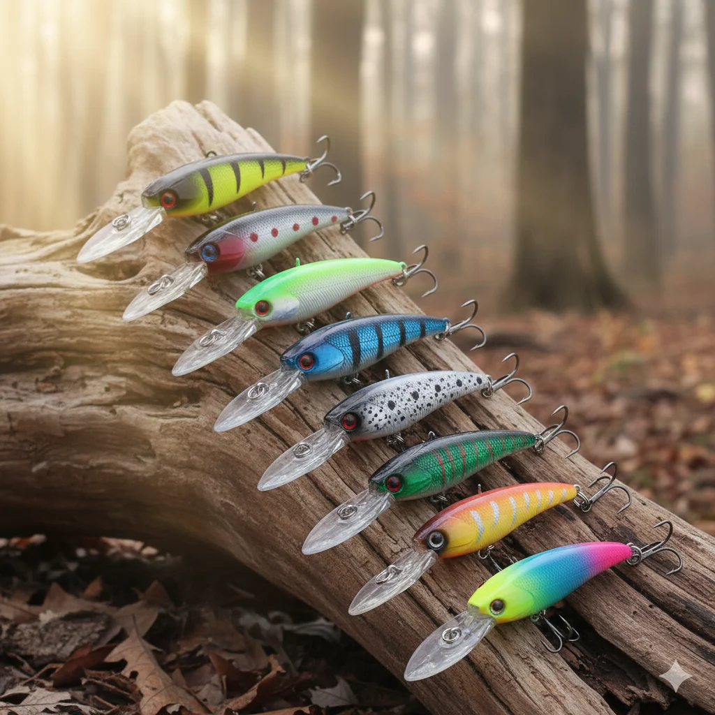 Señuelo Minnow artificial – Cebo duro para lubina, trucha y lucio