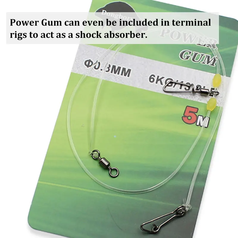 Accesorios de pesca de carpa de 5m, goma elástica para pesca de carpa, aparejos de pelo, equipo de pesca de carpa para aparejo Terminal Ronnie - imagen 5