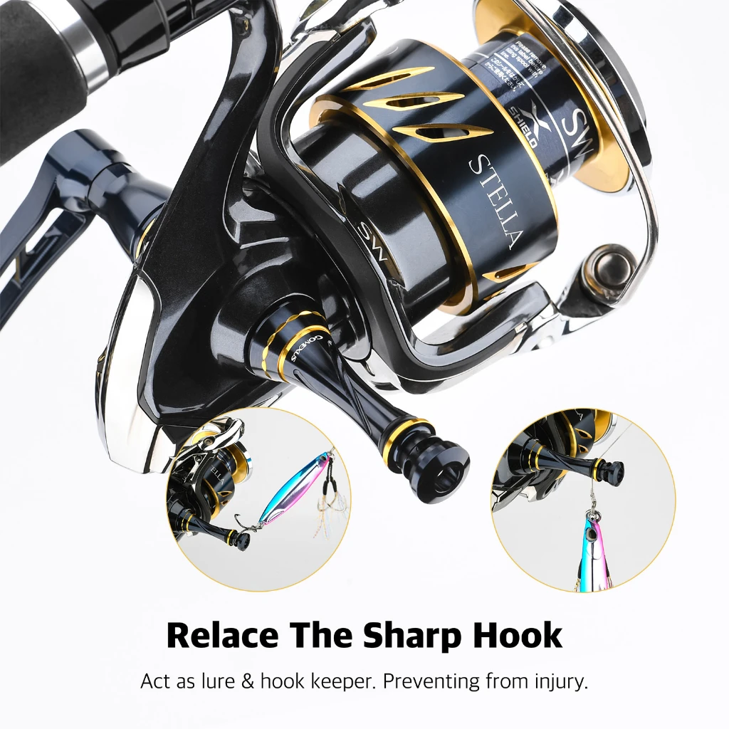 Gomexus Soporte de Carrete 55mm para Daiwa Certate y Saltiga Shimano - imagen 4