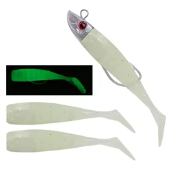 Señuelos Jigging 8cm 8,5g Cola en T para Lubina