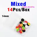 Mix  Color 14mm