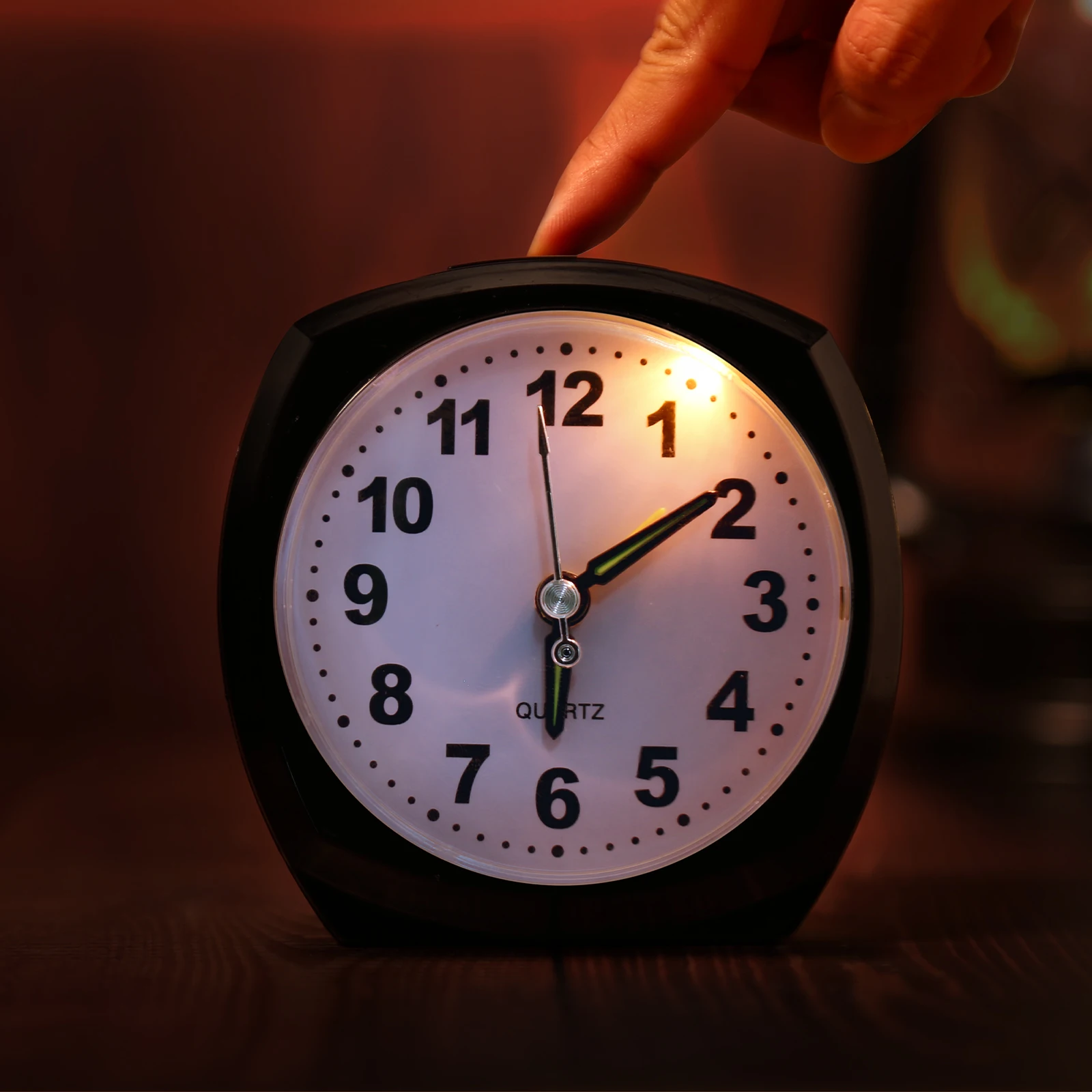 ORIA Despertador analógico sin tic tac – Luminoso para dormilones - imagen 2