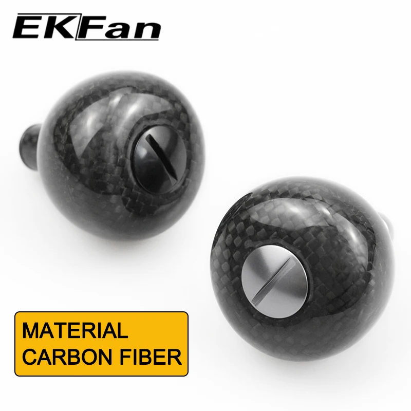 EKFan-perilla de fibra de carbono de 38MM, rodamientos de 7x4x2,5 MM para fundición de cebo, carrete de pesca giratorio por goteo, accesorio de aparejos de pesca - imagen 5