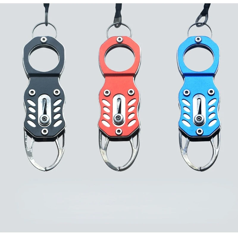 Agarre de pescado portátil de acero inoxidable, tijeras de Control de pescado, alicates de pescado antioxidantes, juego de agarre de pesca antideslizante multifunción - imagen 3