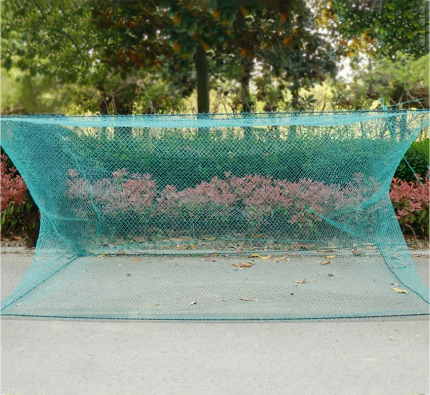 Lawaia-caja de red de pescar con Cable de 18 hebras, jaula de cría para peces, jaula grande para peces, almacenamiento acuático, jaula de red de pesca para estanque de peces - imagen 2