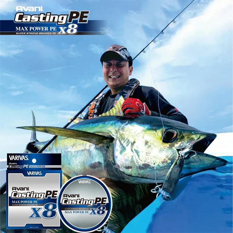 Varivas Sedal Trenzado X8 – Pesca Agua Salada Dulce - imagen 4