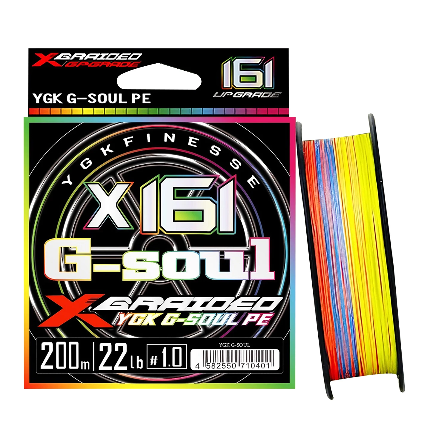 YGK G-Soul X161 Trenzado PE multifilamento japonés para agua salada