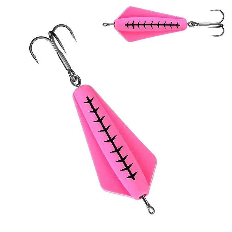 TAIYU 5 uds Kit de Señuelos de Pesca Devil plantilla de Metal cebos duros 7g/13,5g/20g/26g cebos de cuchara aparejos de pesca biónicos de agua dulce y salada - imagen 5