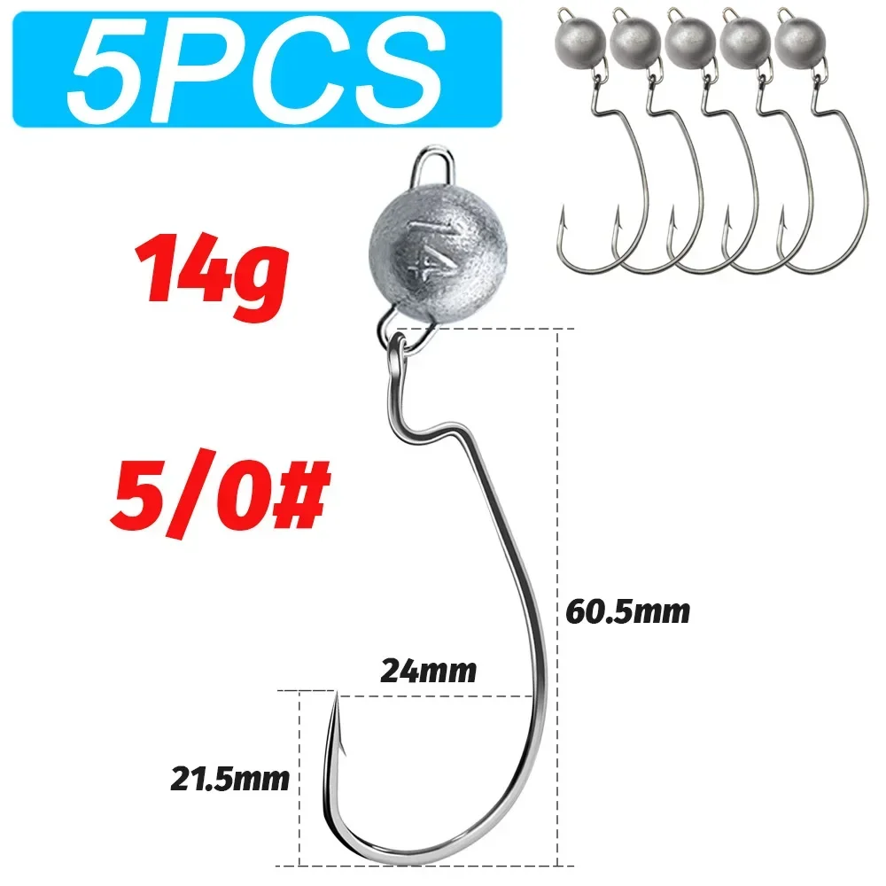 14g 5-0 5pcs