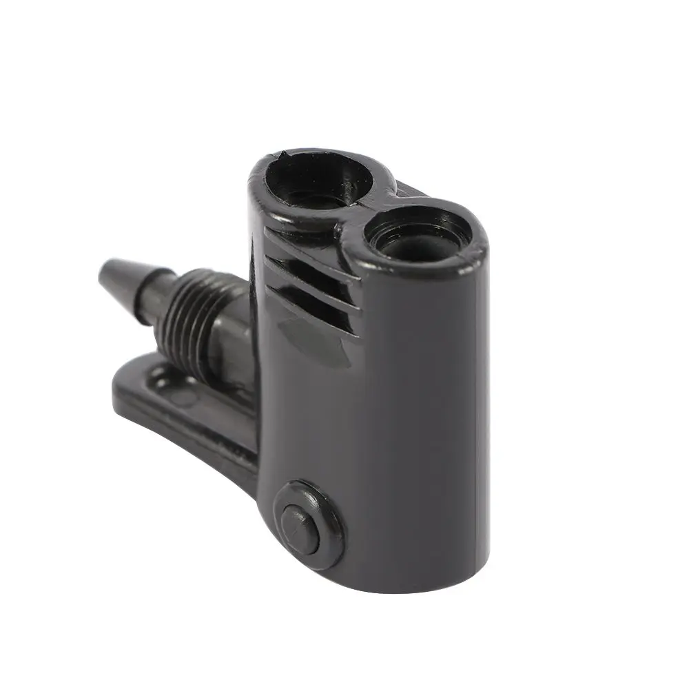 Bomba de aire del adaptador del componente de la bicicleta de la válvula de doble cabeza del neumático Presta de la bicicleta - imagen 5