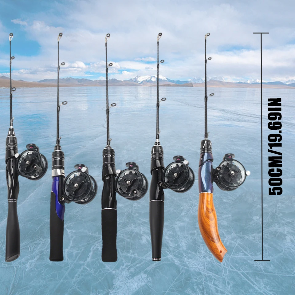 Cañas de Pesca en Hielo 50 cm – Modelos Variados - imagen 5