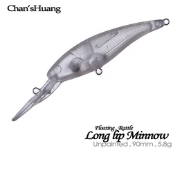 Chan'sHuang Señuelo Pececillo Labio Largo Flotante