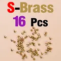 16Pcs Brass S