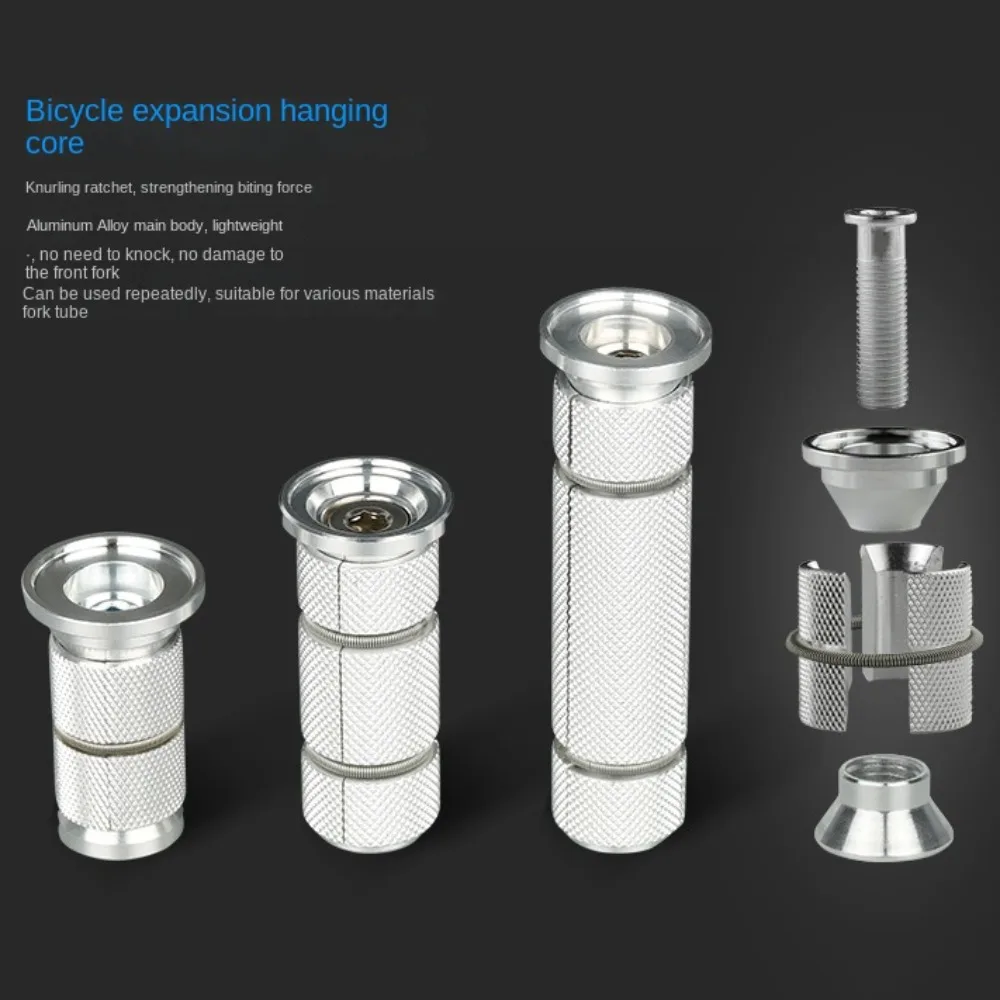 Horquilla aluminio 1-1/8" con tuerca estrella y ajustador dirección - imagen 5