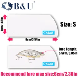 B&U Señuelos duros: minnows y crankbaits para dulce y salada