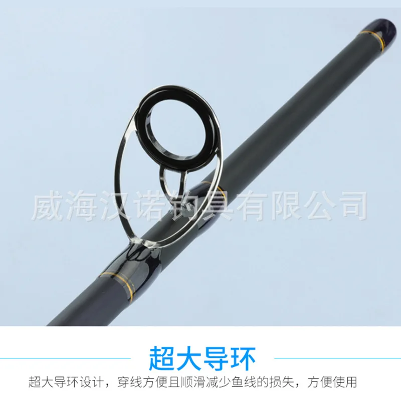 Mavllos REALISATION caña giratoria para lubina de agua salada peso del señuelo 100-300g peso de línea 10-25LB caña de pescar ligera para playa - imagen 5