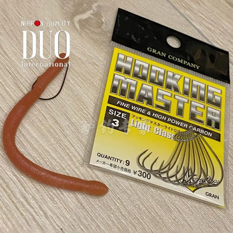 Señuelo japonés DUO Noodle Bug Wriggle Crawler de alta proporción sin plomo, fondo loco, grupo de pesca, cebo suave - imagen 3