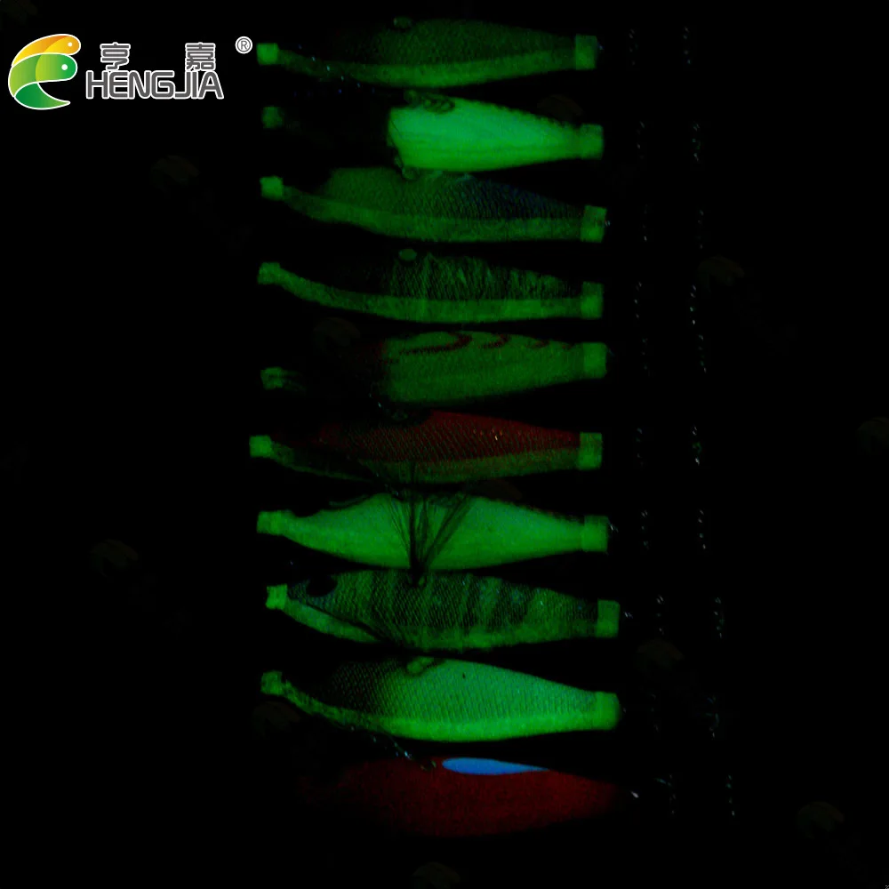 Señuelo camarón madera con plomo – Imitación brillante para pesca marina - imagen 3