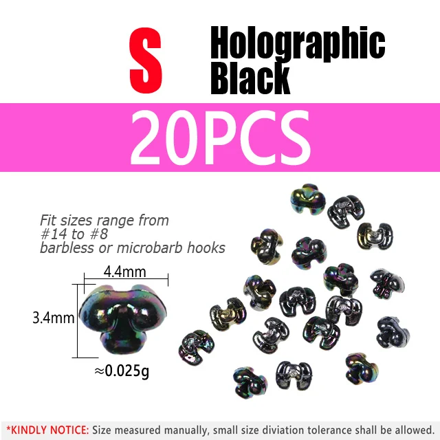 S2 Black 20pcs S