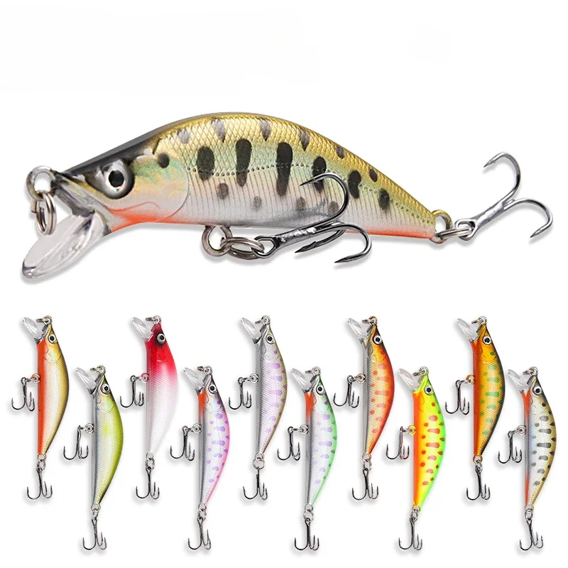 Señuelo Minnow duro láser con sonajero para black bass y lubina - imagen 5