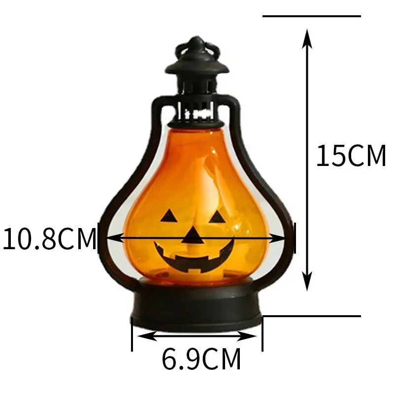 Linterna LED portátil de calabaza fantasma para Halloween - imagen 5