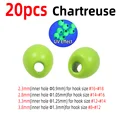 20pcs Chartreuse