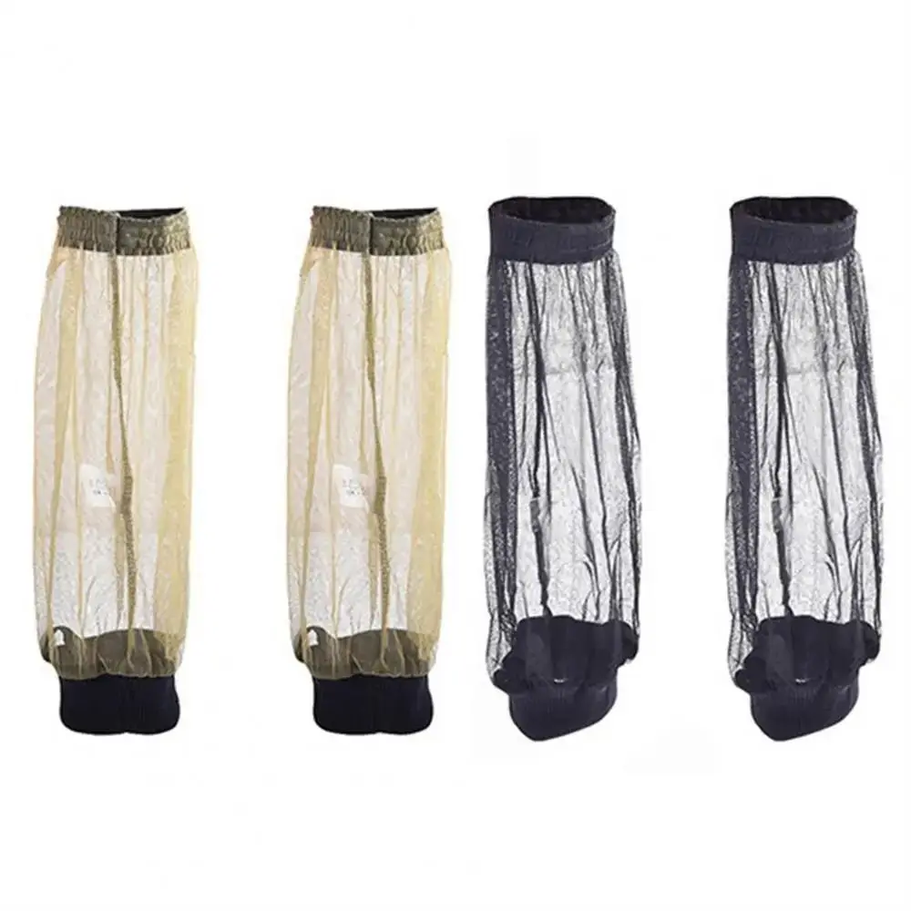 Cubierta de malla antimosquitos para pies, Protector de pies, polainas transpirables para piernas, protección de pies para verano, calcetín antimosquitos de jungla - imagen 3