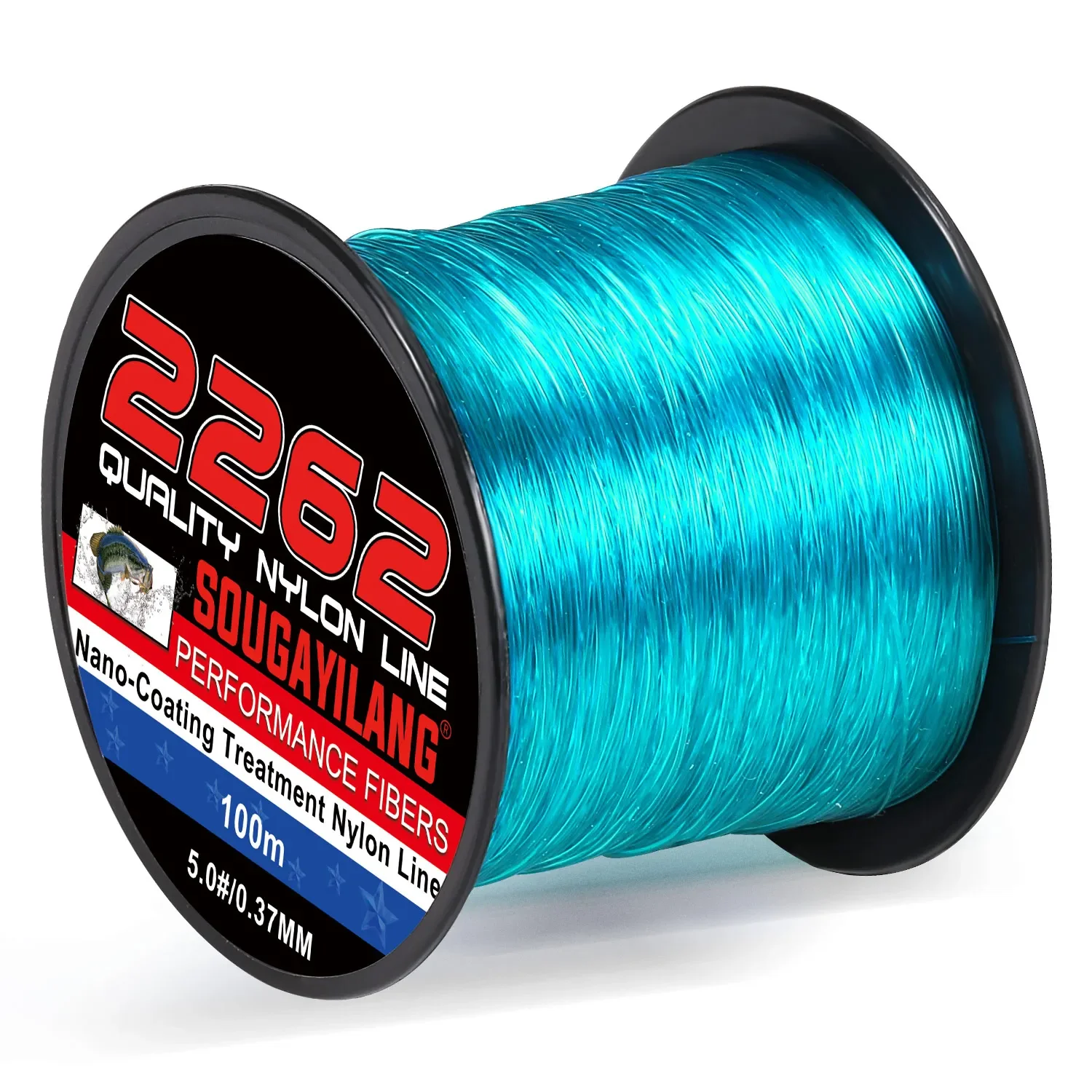 Sougayilang-sedal de Pesca de nailon monofilamento, 100M, 7-26LB, Sedal líder superfuerte, sedal de hundimiento, accesorios para Pesca de carpa - imagen 3