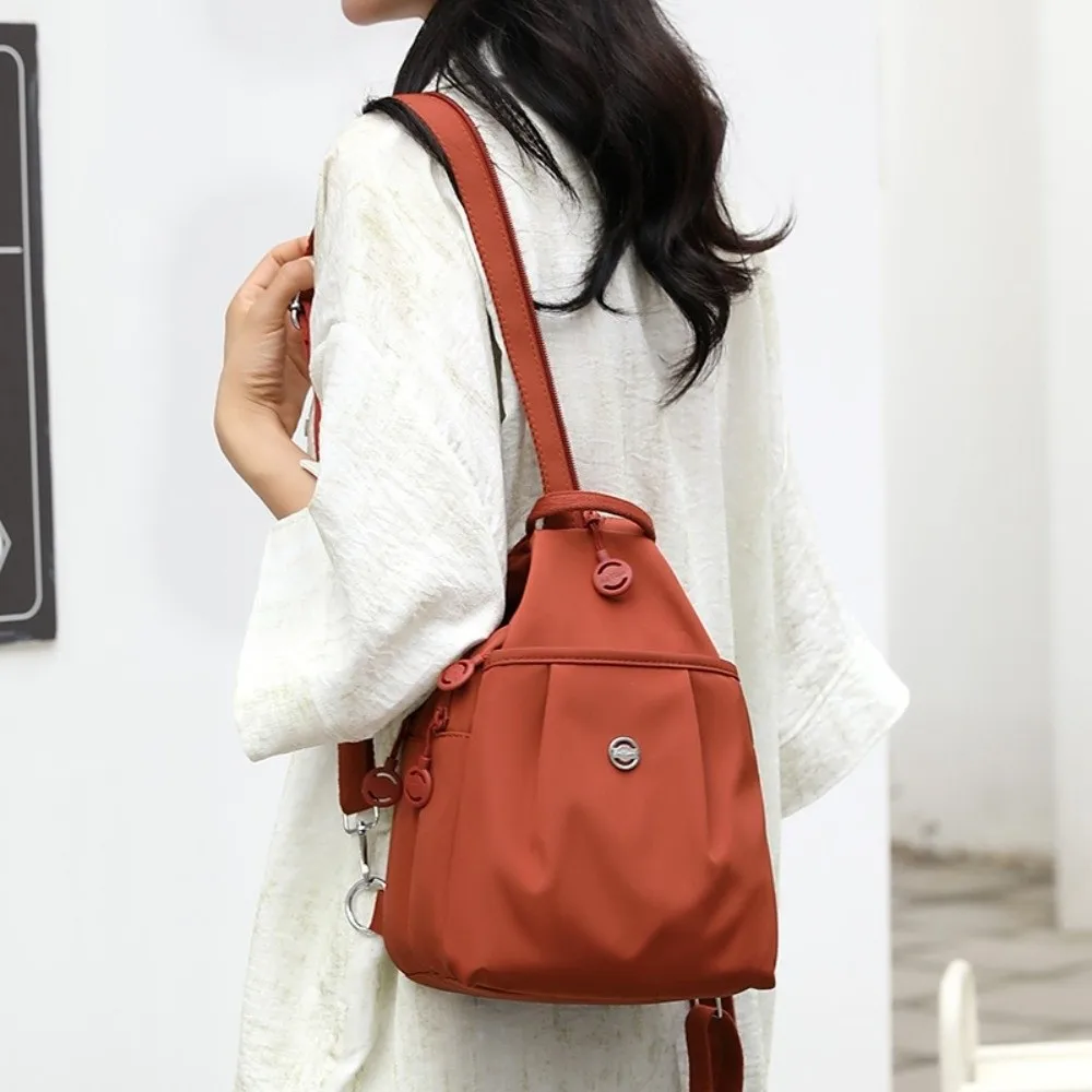 Mochila de tela Oxford impermeable gran capacidad para senderismo - imagen 4