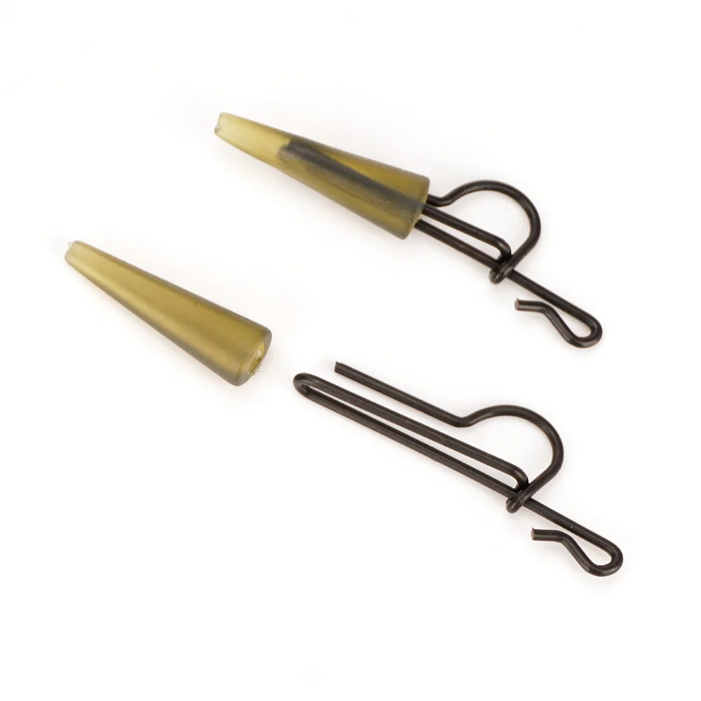 Hirisi Clips de cambio rápido para pesca de carpa con giratorio - imagen 3