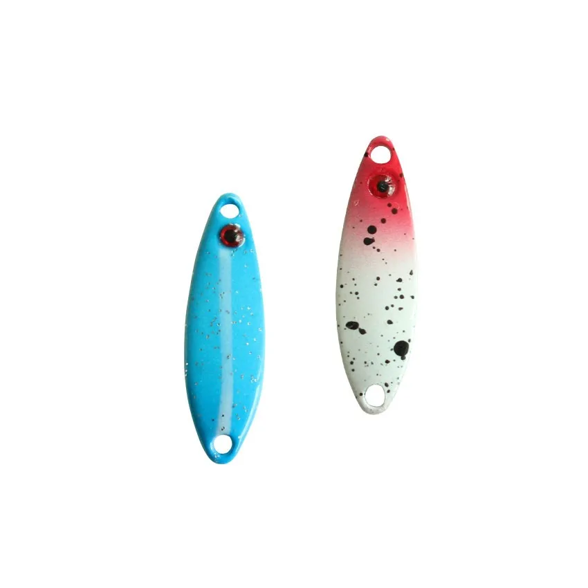 Spoonbait Cuchara Spinner UV Mustard 2g 30mm para Trucha y Lubina - imagen 2