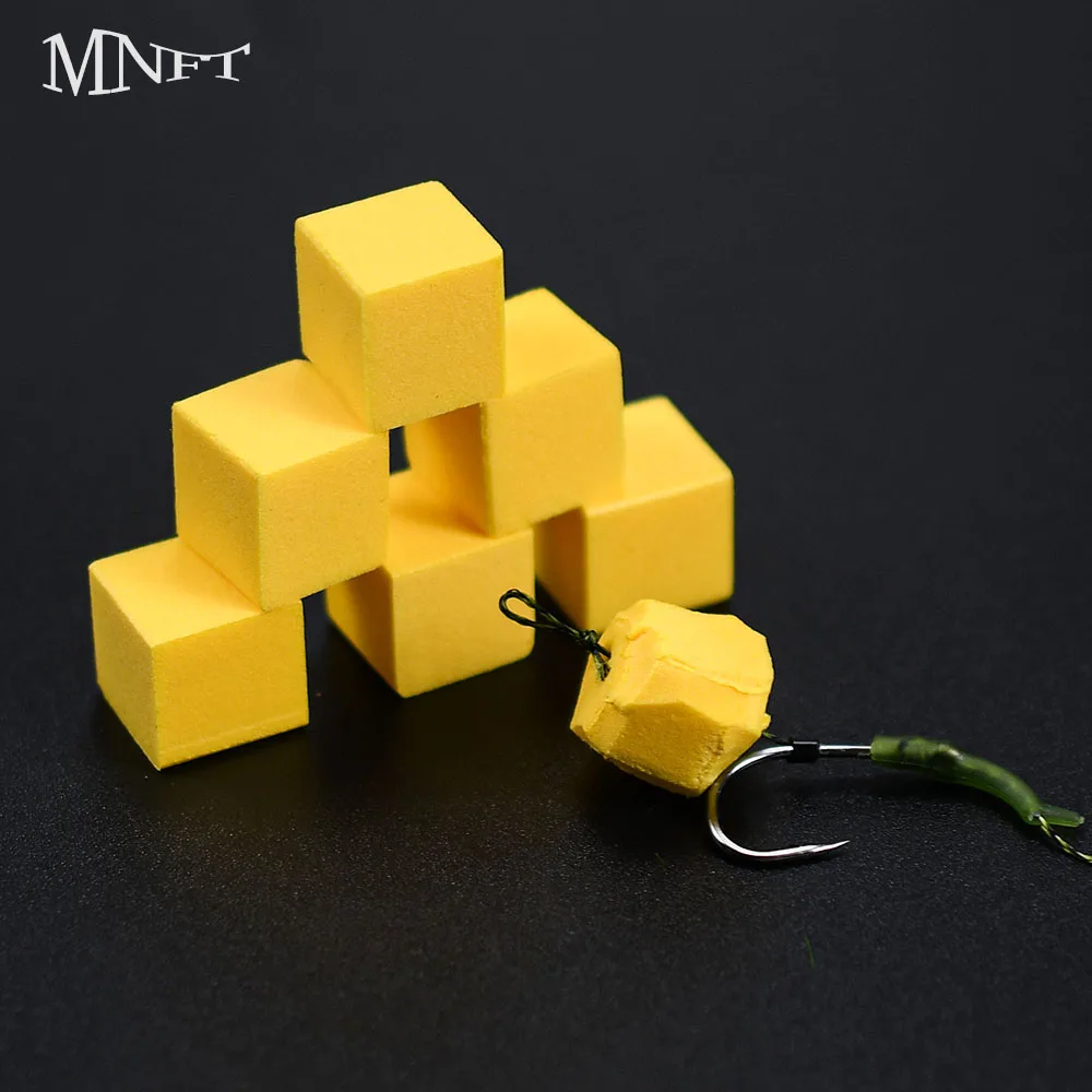 8 Uds pesca de carpa cebo falso forma de cubo Pop Up Boilie pelo carpa aparejo flotante señuelo de pesca para accesorios de pesca aparejos - imagen 2